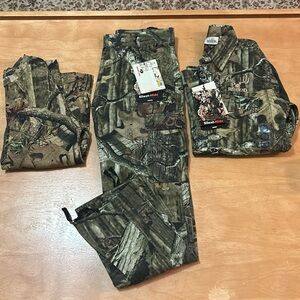 RedHead Youth Large Camouflage Button Down Shirt, Pants and Tee